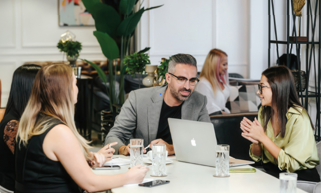 OPUS Academy — Jaafar Daher mentoring students